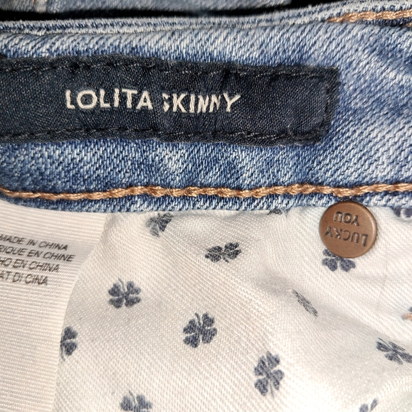 Lucky Brand Lolita Skinny Blue Jeans - Picture 5 of 10